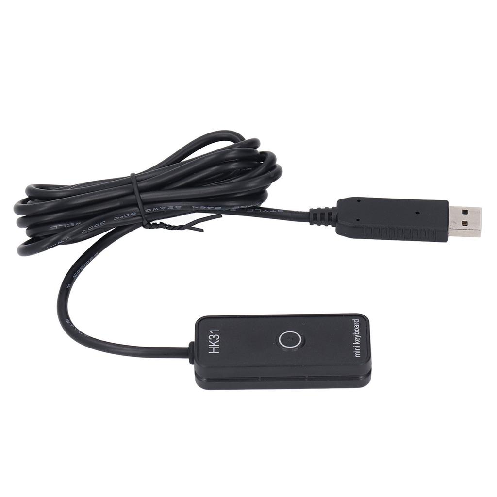 Custom USB Mini Keypad Programmable Macro Keyboard Raised Braille Design Magnetic Mounting HK31 1 Key Position