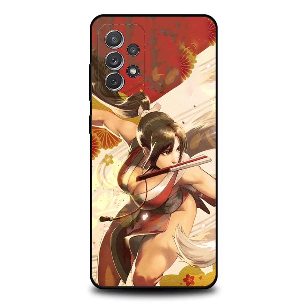 Game K-King Of F-Fighters Phone Case For Samsung S25,S24,S21,S22,S23,S30,Ultra,S20,Plus,Fe,Lite,Note,10,9,5G Black Cover