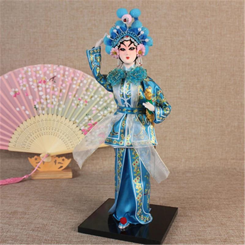 Beautiful Beijing Opera dolls Chinese style Peking Opera Silk doll Beijing special gifts Chinese cultural Rag doll sushi boat