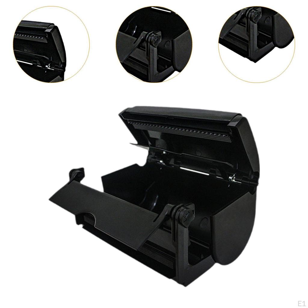 Hair Foil Dispenser with Cutter 6.7x3.9x3.9inch for Nail Salons Multipurpose Cutting Tool