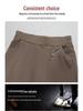 2026 Spring & Autumn High-Waist Plus Size Wide-Leg Casual Pants for Middle-Aged & Elderly Women