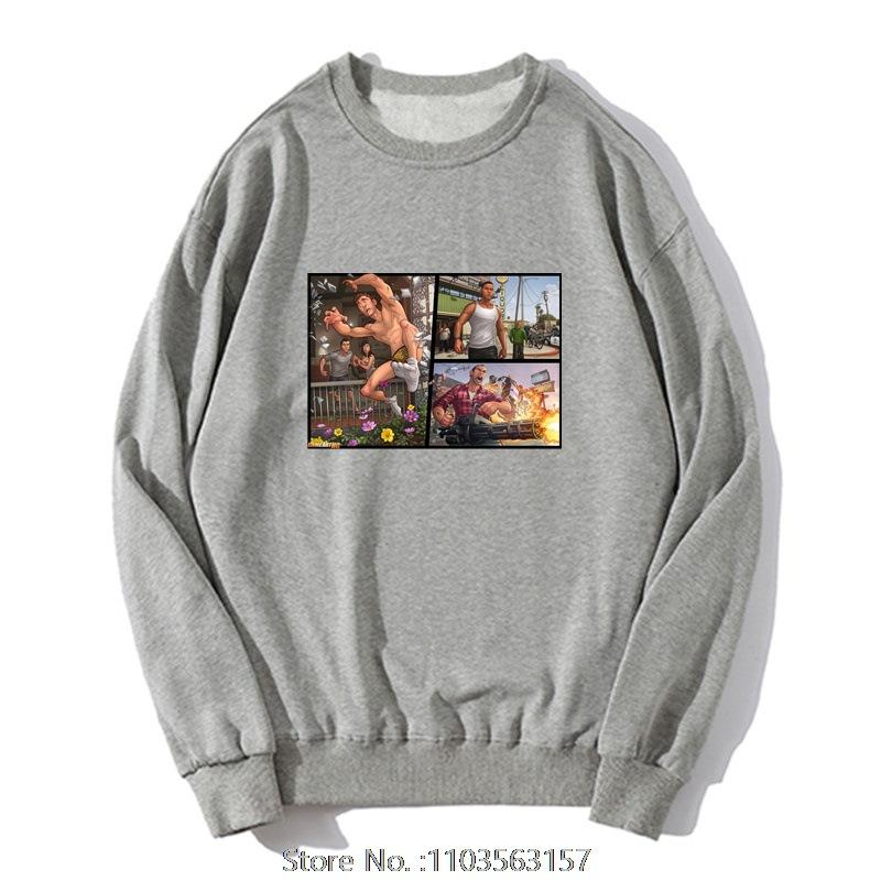 Grand Theft Auto Hoodie Gta Game Men Pullover Sweatshirt