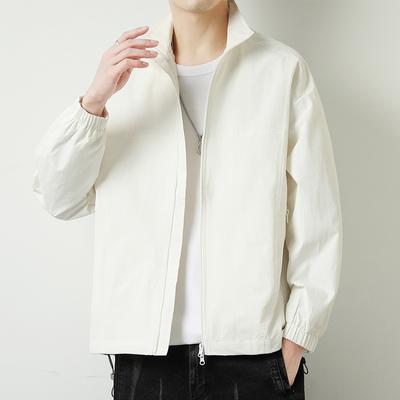 Men's Spring Senior Sense Loose Ruffian Handsome Jacket Youth Simple Versatile Comfortable Top