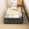Förvaringslåda under sängen Genomskinligt lock Stor kapacitet Förvaringspåse för kläder och sängkläder Hushållsförvaringsartiklar