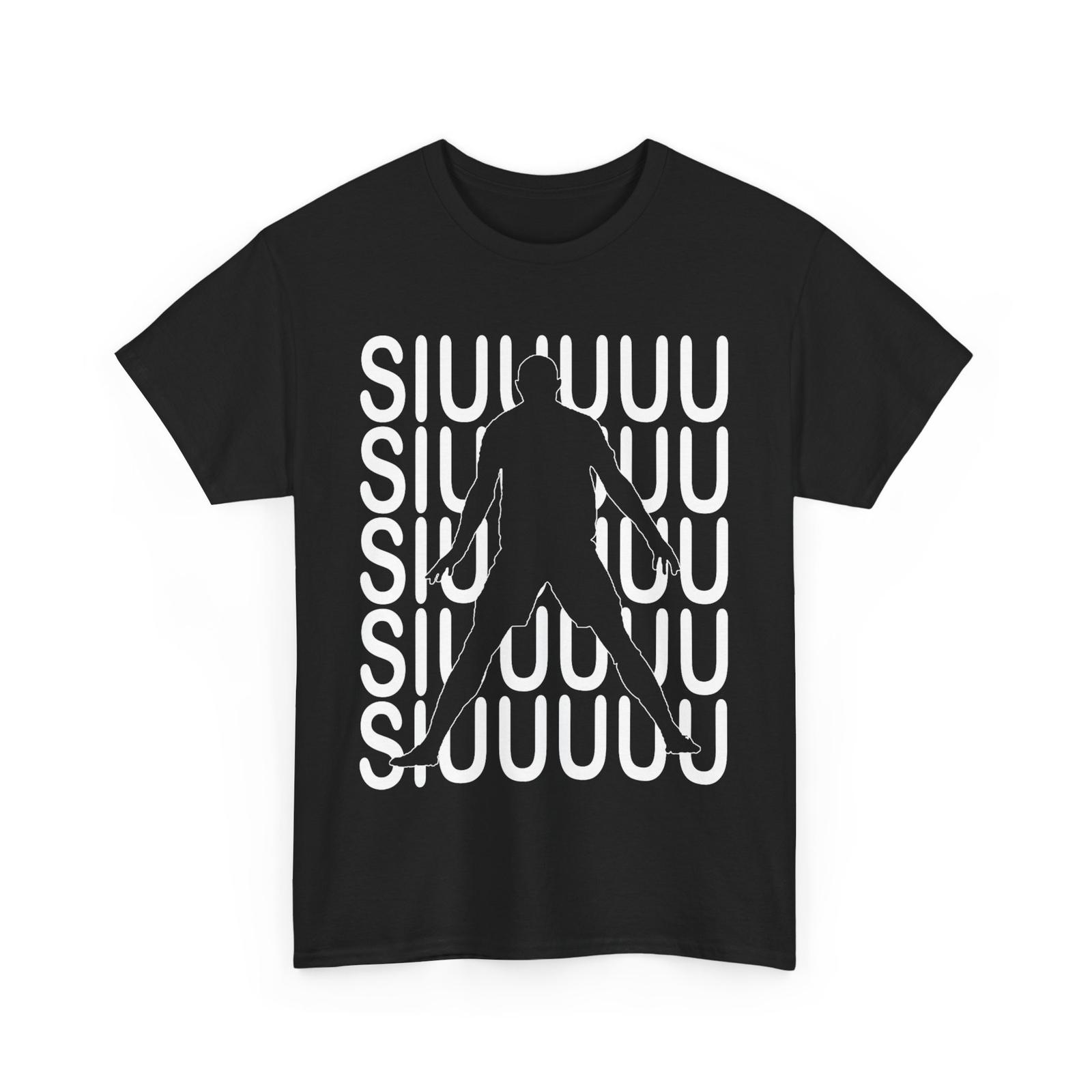 Siuuuu Funny Soccer Present For Soccer Lovers Fan Kid s Boys T-Shirt Mens Womens Tees Top M