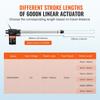Linear Actuator 12V 14In Heavy Duty 1320lbs/6000N 0.19"/s IP44 Protection