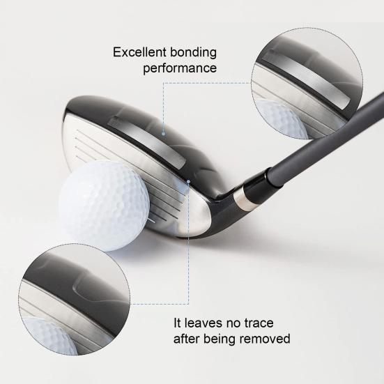 Golf Weighted Lead Tape 1/4''x 197'' / 3/8''x 197'' Adhesive Lead Tape Add Swing Weight Golfing Accessories for Golf Clubs Pickleball Paddle Tennis