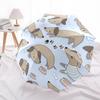 1pc Dachshund Bones Automatic Open/Close Umbrella Compact Folding Umbrella, All-Season Portable Umbrella for Women/Men F1124119