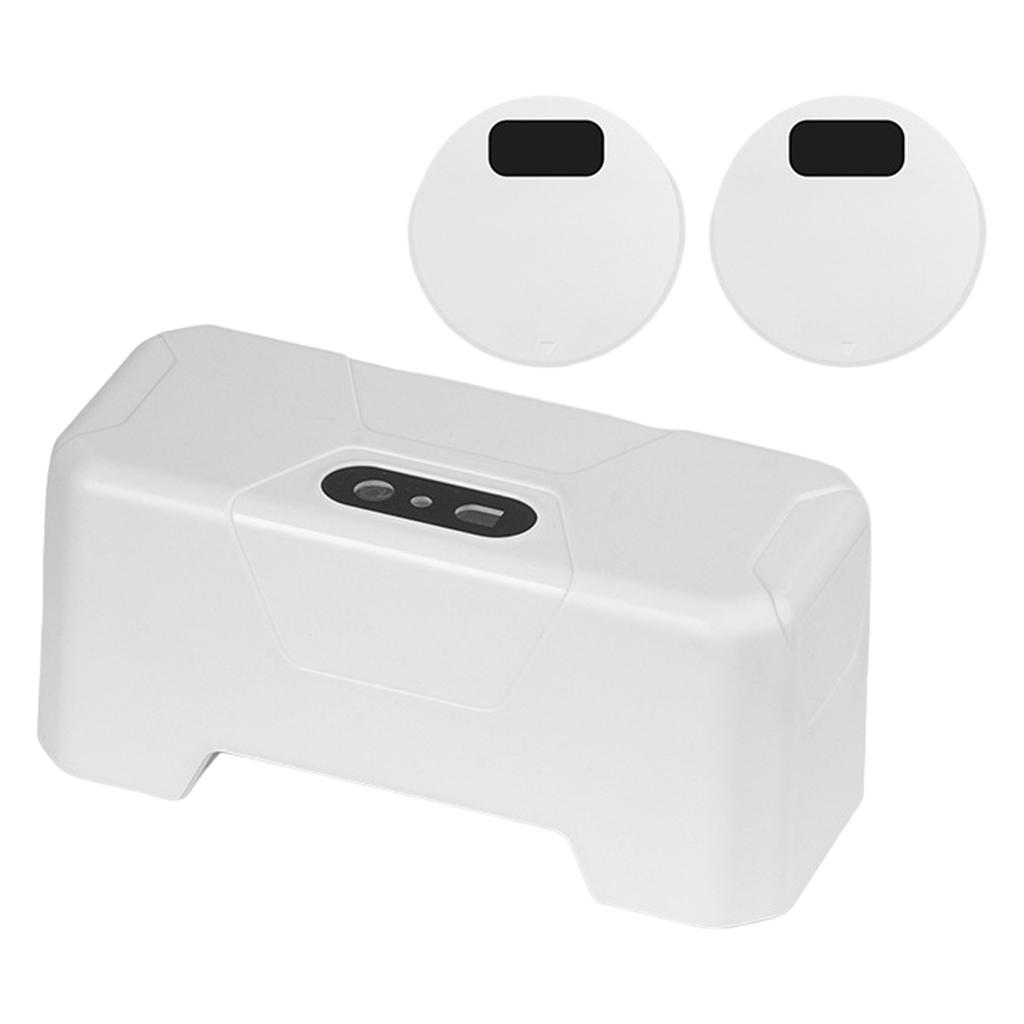 Automatic Infrared Induction Toilet Flusher External Infrared Toilet Flush Button for Easy Installation & Water Saving