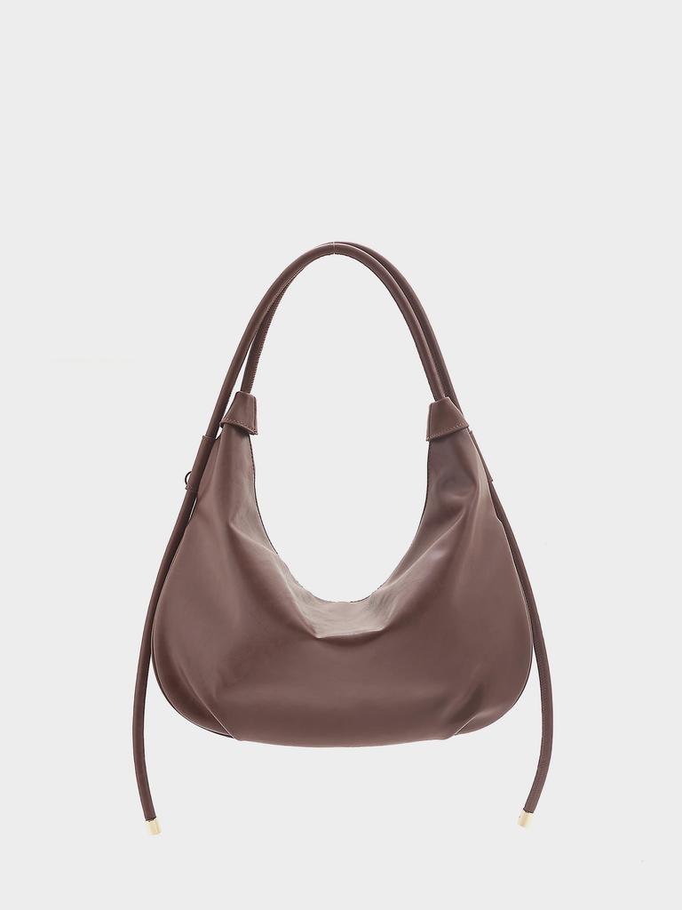 Talli Noir Flap Bag 26_Brown