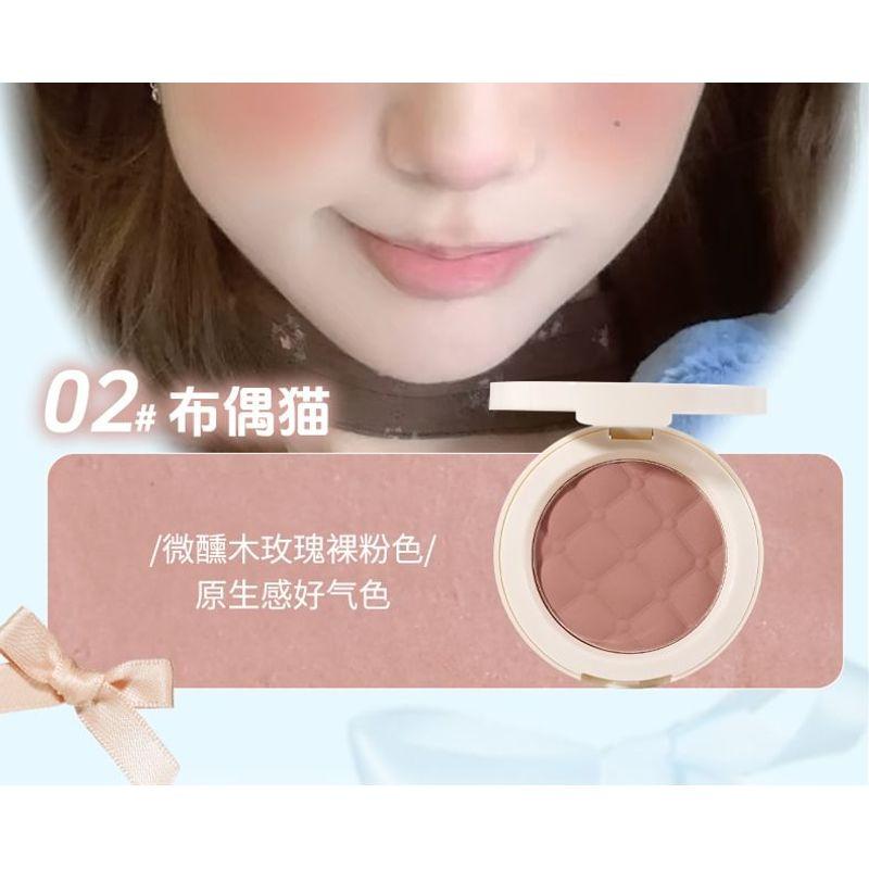 xixi - Lattice Cloud Atmosphere Blush - 5 Colors