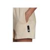 Adidas Pantaloni scurți sport Studio Lounge pentru femei, culoare bej-mel, stil streetwear pentru femei HE3092