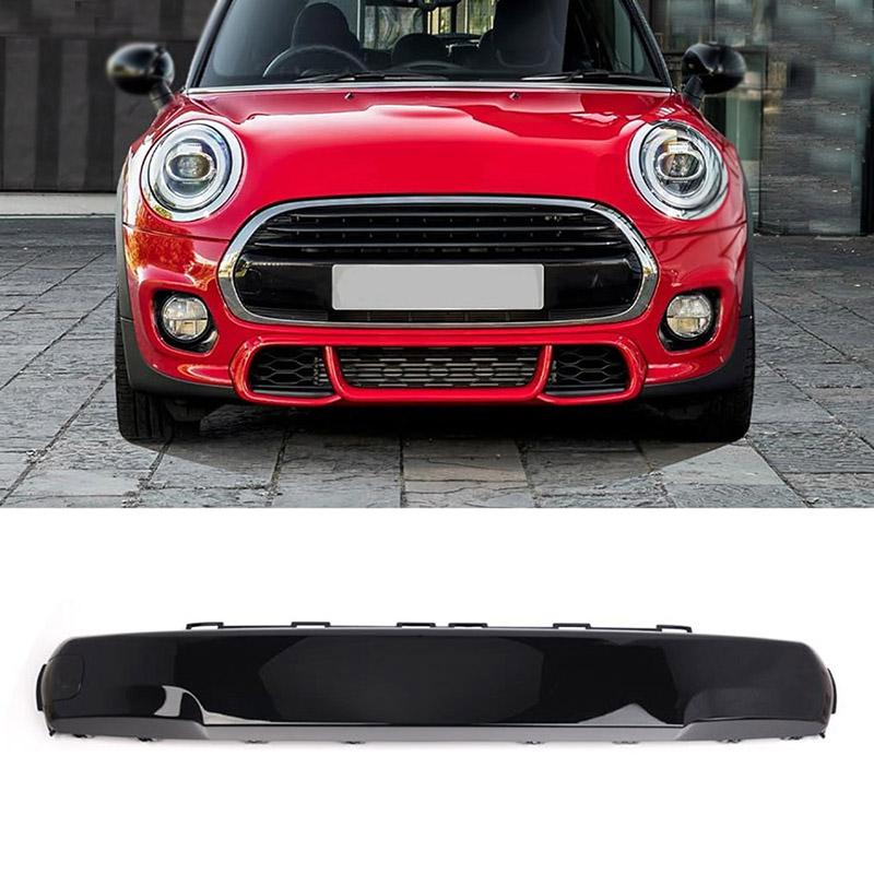 ABS Plastic Car Front Bumper Number Plate Cover 51117337791 for Mini Cooper F56 F55 2013-2019 Cabrio F57 2014 2015 2016-2019