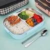 ZISIZ Divided 304 Stainless Steel Lunch Box
