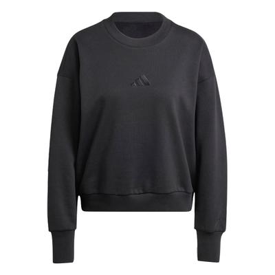 Sportswear All Season Logo Solid Color Outdoor Casual Sports Crew Neck Pullover Long Sleeve Sweatshirt Women Sweatshirt IX3812
