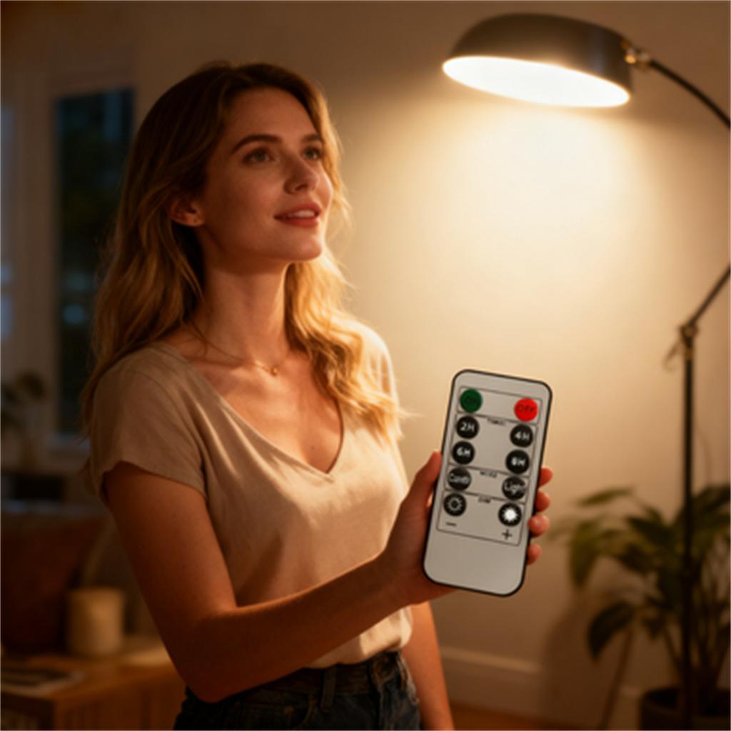 Led Simulated Electronic Candle Lamp Remote-control Unit