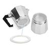 1 Set Replacement Gasket Seal For Coffee Espresso Moka Stove Pot Top Silicone Ring Gaskets With Sieve Coffee Maker Accessories