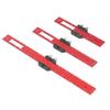 3Pcs Woodworking Ruler Set Accurate Metal Slide T Type Square Scribing Marking Measuring Tool