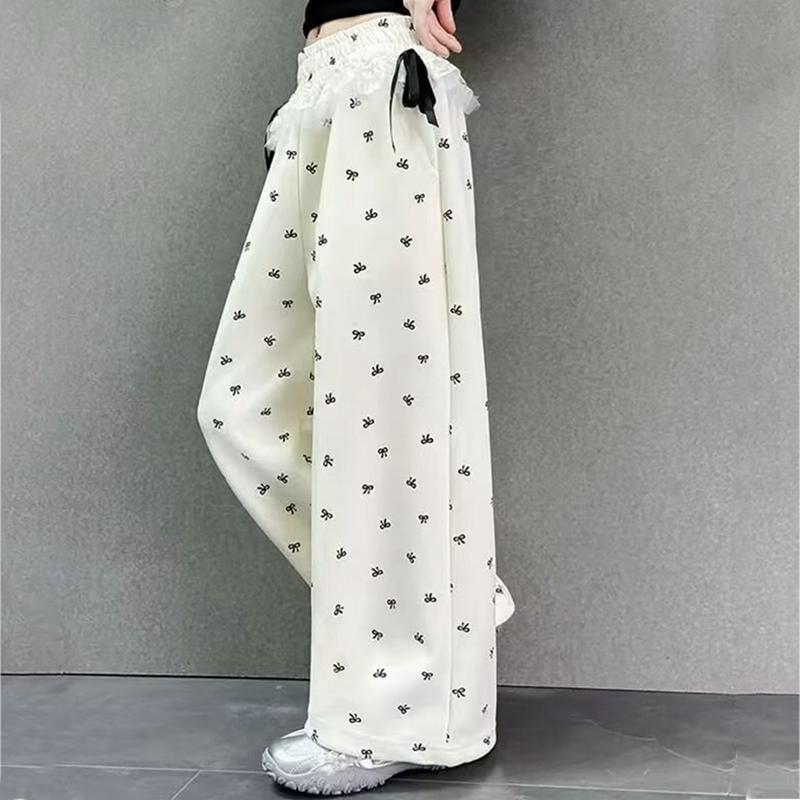 6-16 Years Kids Girls Loose Pants Wide-leg Pants