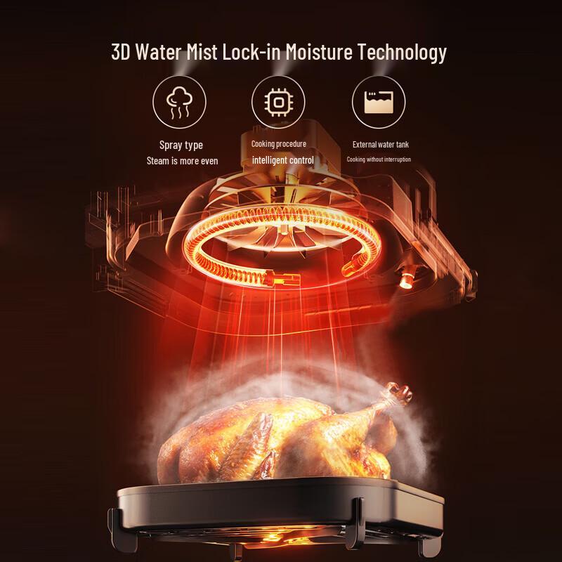 SUPOR 6L Far-Infrared Smart Air Fryer with Visual Touch Control