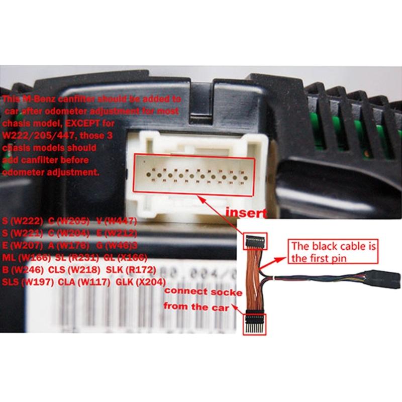 Professional for MB18 In 1 CAN Filter for Mercedes Universal Emulator for Most Car Models Replacement