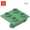 Non-Toxic 210Pcs/Lot 6134 Hinge 2 X 2 Top Block Moc Color Accessories Compatible With Brick Diy Children'S Toy Assembly Parts