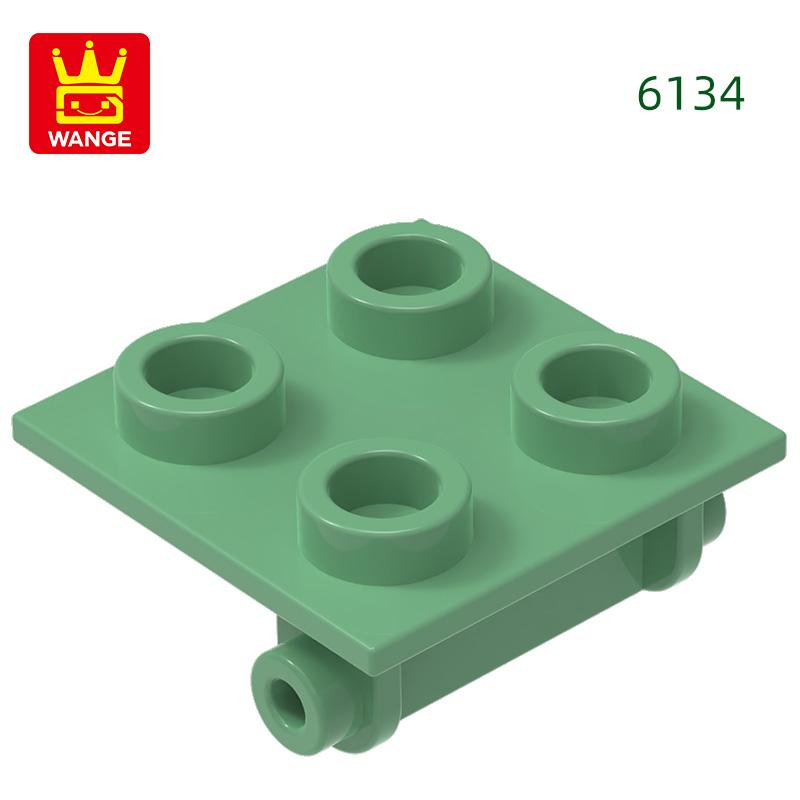 Non-Toxic 210Pcs/Lot 6134 Hinge 2 X 2 Top Block Moc Color Accessories Compatible With Brick Diy Children'S Toy Assembly Parts
