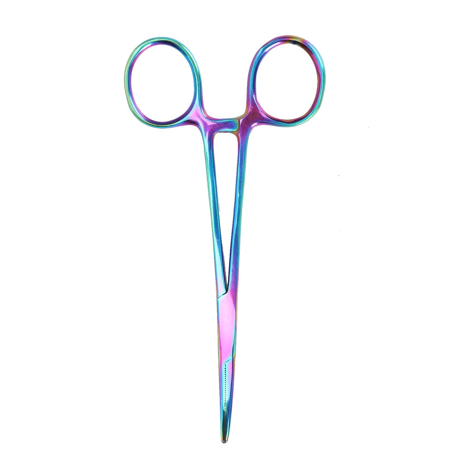 

14cm Pet Pull Ear Hair Hemostat Plucking Pliers Cleaning Clamp Epilation Tools SupplementColorful