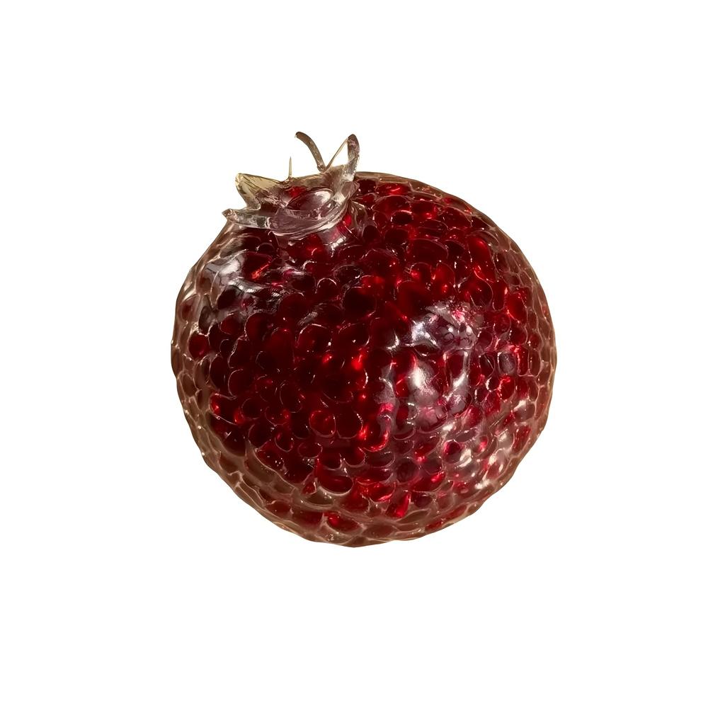Handcrafted Pomegranate-Shaped Stress Ease Sphere Creative Malleable Durable Acrylic Press Plaything Fun Novelty Holiday Party Gifts