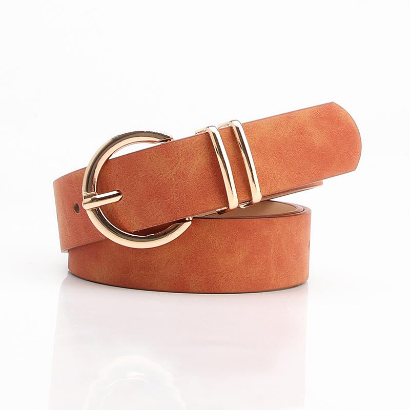 Fashionable Boutique Lamb Pattern Women's Pin Buckle Belt Casual Versatile Jeans Belt Belt Women's Belt