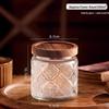 ZISIZ Glass Airtight Tea Storage Jar