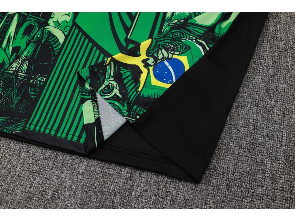 Brazil Sleeveless Football Training Jersey