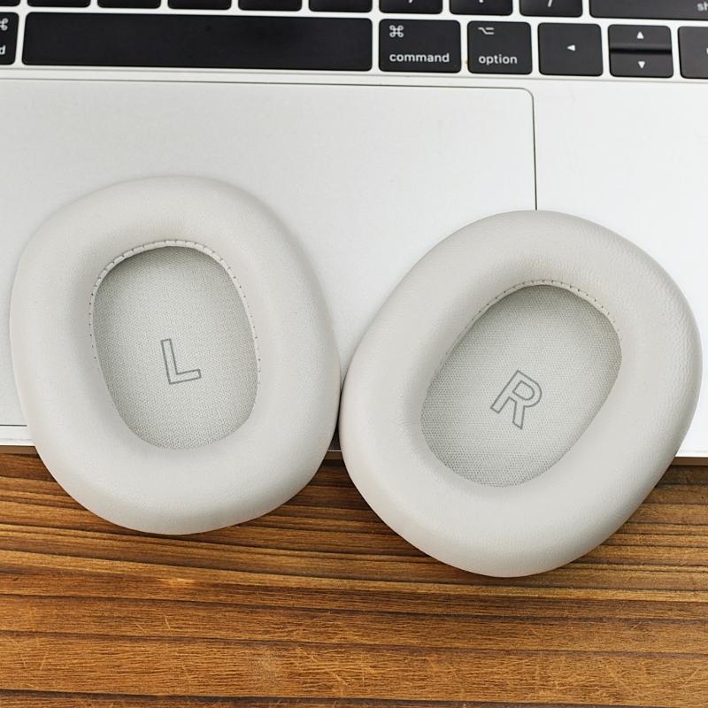 Sheepskin Leather Ear Cushions For H95ANC Headsets Earmuff Earpads Enhances Noise Reduction And Long Last Comfort Fit
