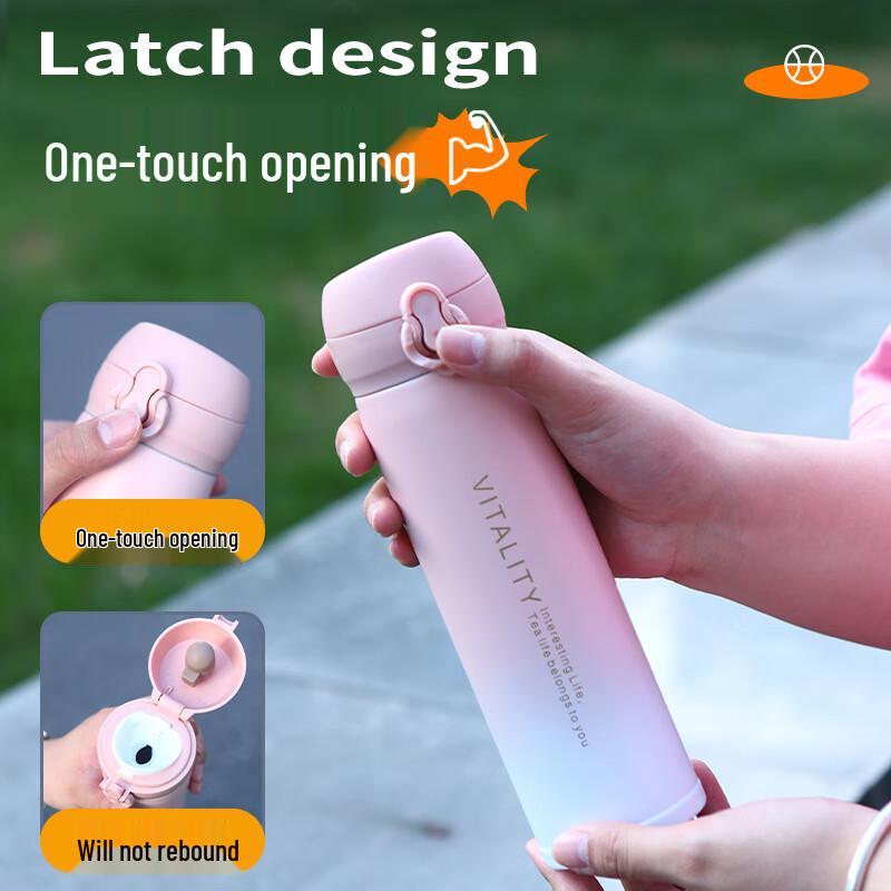 Anvelo A510 Gradient Stainless Steel Vacuum Flask with Pop-up Lid