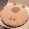 Capybara Cushion Seat Office Thick Cartoon Chair Pad Capybara Backrest Pillow
