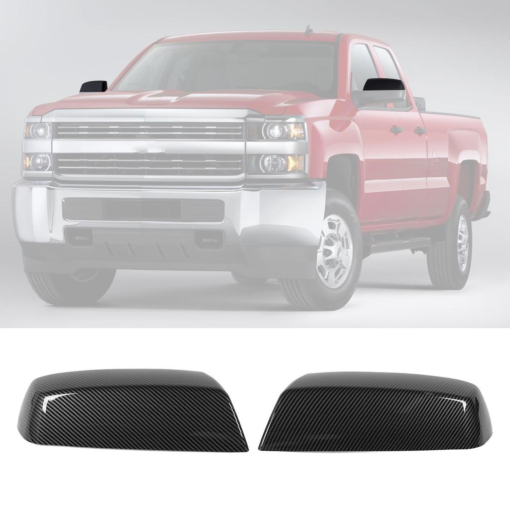 Pair of Rearview Side Mirror   Protective Easy Installation 22919758 for 2500 HD 3500 HD 2015 to 2019