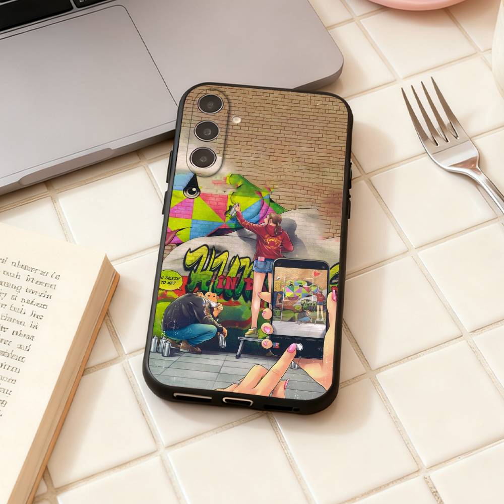T-The Darwin Anime I-Incident  phone Case For Samsung Galaxy A73,A72,A71,A70,A53,A52,A51,Others Soft Black Shell