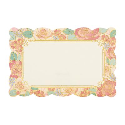 Sanrio Message Card Mini Card Flower Pattern Pink Greeting Card Can Be Shipped Overseas SANRIO 950475 MU158-3