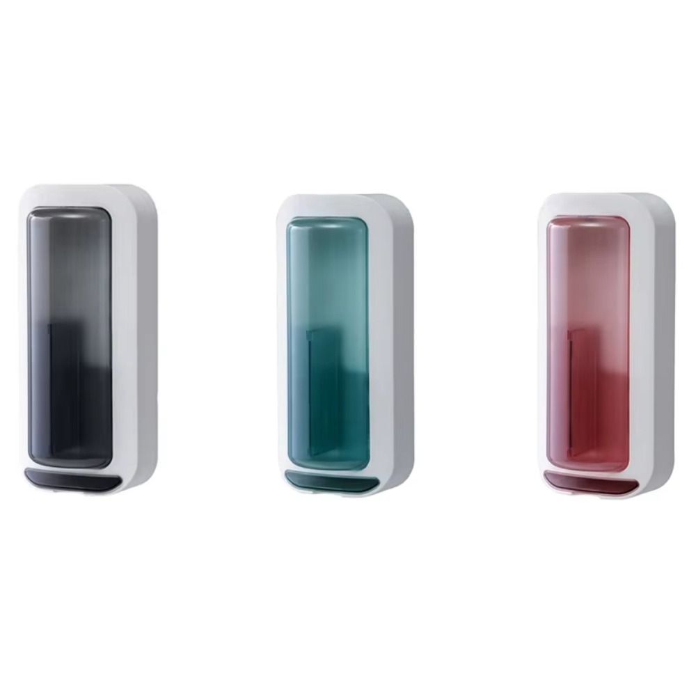 Dustproof Rotatable Toothbrush Holder Wall Mounted Chopsticks Cage  Household