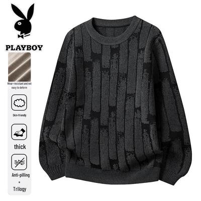 Herren Pullover mit Rundhalsausschnitt