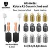 All Metal Hotend For Anycubic Kobra S1/S1Combo Hot End 24V 48W Rapid Heating Ceramic Heating Hardened Steel Nozzle For Kobra S1