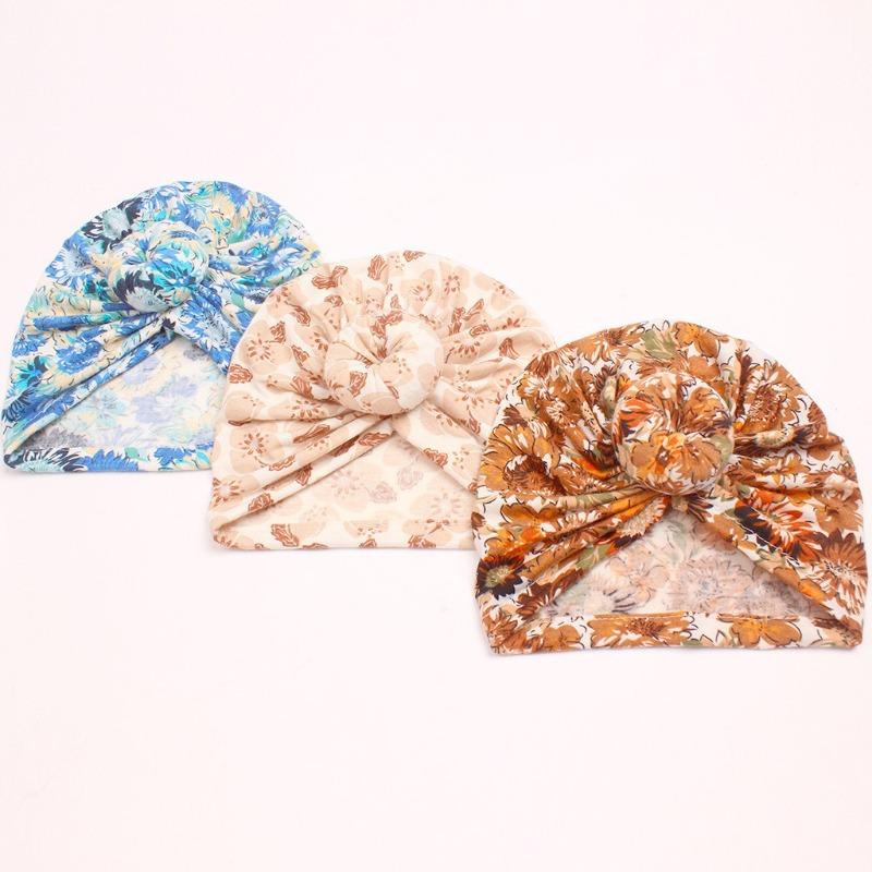 New Baby Donut Hat, Creative Indian Children's Pullover Hat, Thin Soft Baby Cap