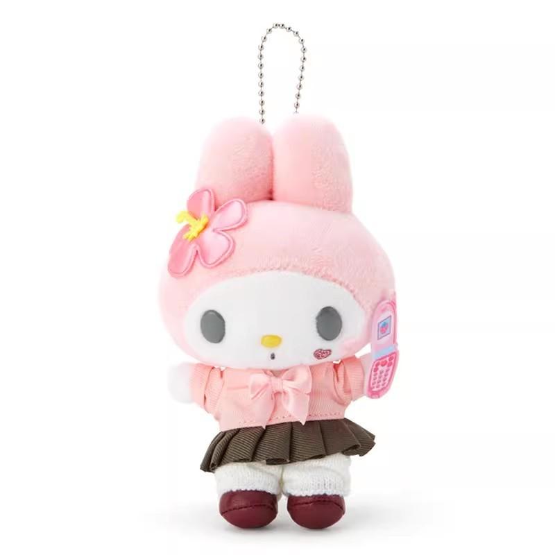 

My Melody Sanrio Униформа Пряный Девочка Стиль Плюшевый Подвеска Брелок Hello Kitty