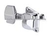 Open-Style Semi-Closed Metal Tuning Pegs for Folk Acoustic Guitars