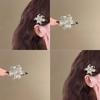 Pearl Flower Hair Clips Star Print Vintage Side Clip Elegant Flower Hairpins  Girls