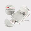 Rust Resistance Indicator Bolt Lock 304 Stainless Steel Public Toilet Lock  Partition Door