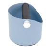 Coffee Knocking Slag Bucket Home Small Anti Slip Coffee Machine Grounds Box Powder Slag Recycling Bucket Blue