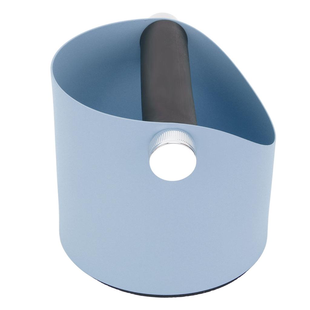 Coffee Knocking Slag Bucket Home Small Anti Slip Coffee Machine Grounds Box Powder Slag Recycling Bucket Blue