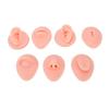 7pcs Silicone Body Parts Tongue Mouth Nose Eye Navel Ear Model Soft Practice Body Parts Kit