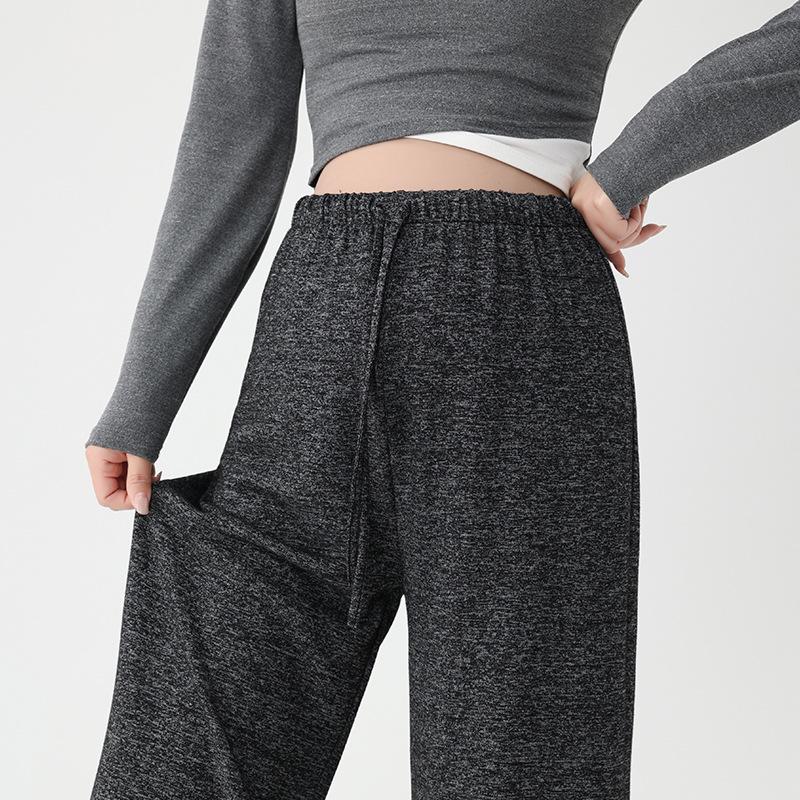 Spring 2025 Korean Maternity Wide-Leg Pants
